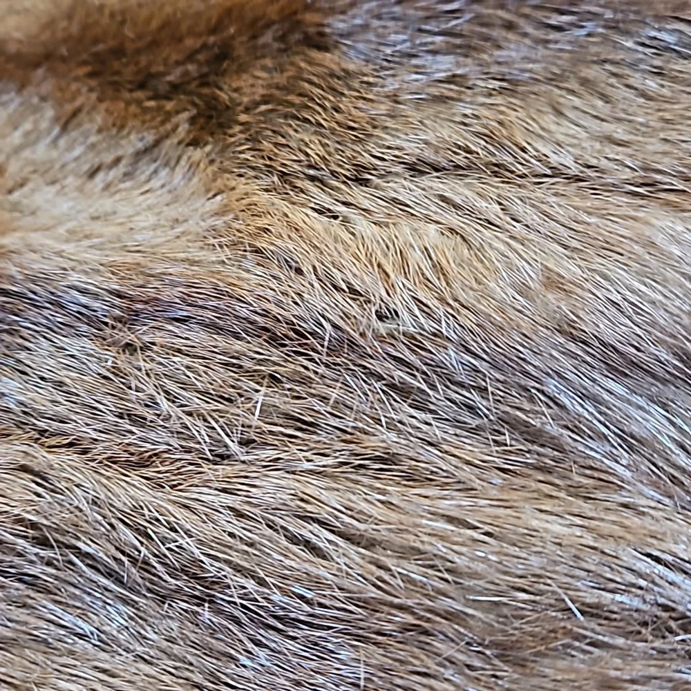 Vintage real mink shawl wrap L/XL